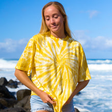 Load image into Gallery viewer, Post Surf Collective - Golden Tee - Tie Dye Yellow
