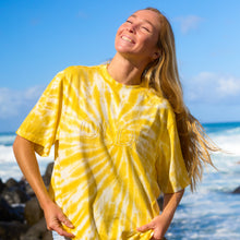 Load image into Gallery viewer, Post Surf Collective - Golden Tee - Tie Dye Yellow