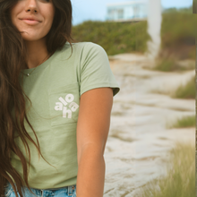 Load image into Gallery viewer, Guava Shop Hawaii - The Messy Aloha Pocket Tee