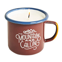 Load image into Gallery viewer, United by Blue Enamel Candle Mug
