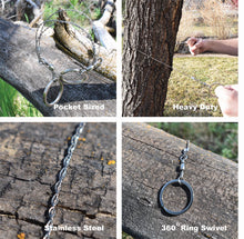 Load image into Gallery viewer, AceCamp Pocket Survival Wire Saw