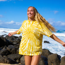 Load image into Gallery viewer, Post Surf Collective - Golden Tee - Tie Dye Yellow
