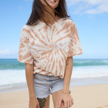 Load image into Gallery viewer, Post Surf Collective - Coconuts Tee - Tie Dye Brown
