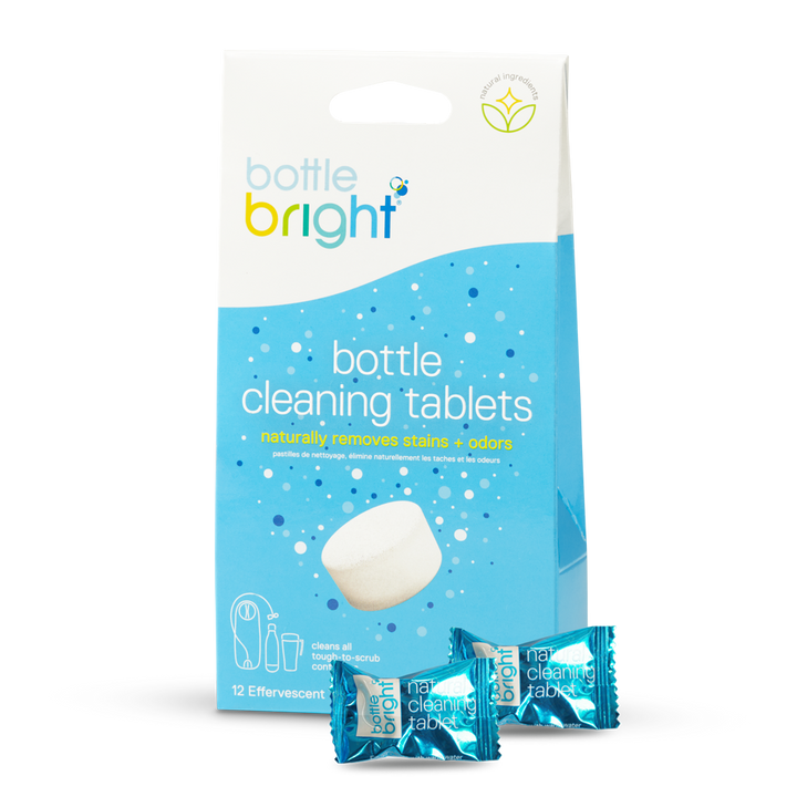 Bottle Bright® Natural Cleaning Tablets - 12 Pack