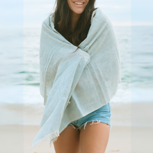 Load image into Gallery viewer, Laude the Label - The Upcycled Denim Scarf
