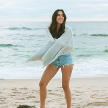 Load image into Gallery viewer, Laude the Label - The Upcycled Denim Scarf
