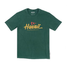 Load image into Gallery viewer, Florence Marine X - Men's Island Script T-Shirt - Dark Emerald
