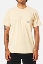 Load image into Gallery viewer, Katin - Men's Wilson Pocket Tee - Sun Yellow Sand Wash
