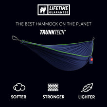 Load image into Gallery viewer, Grand Trunk TRUNKTECH Single Hammock &amp; Straps
