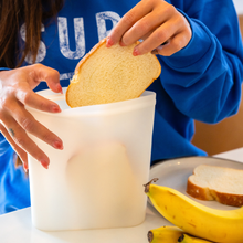 Load image into Gallery viewer, Small Hours - The Set of 2 Silicone Food Bags
