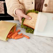 Load image into Gallery viewer, Small Hours - The Set of 2 Silicone Food Bags
