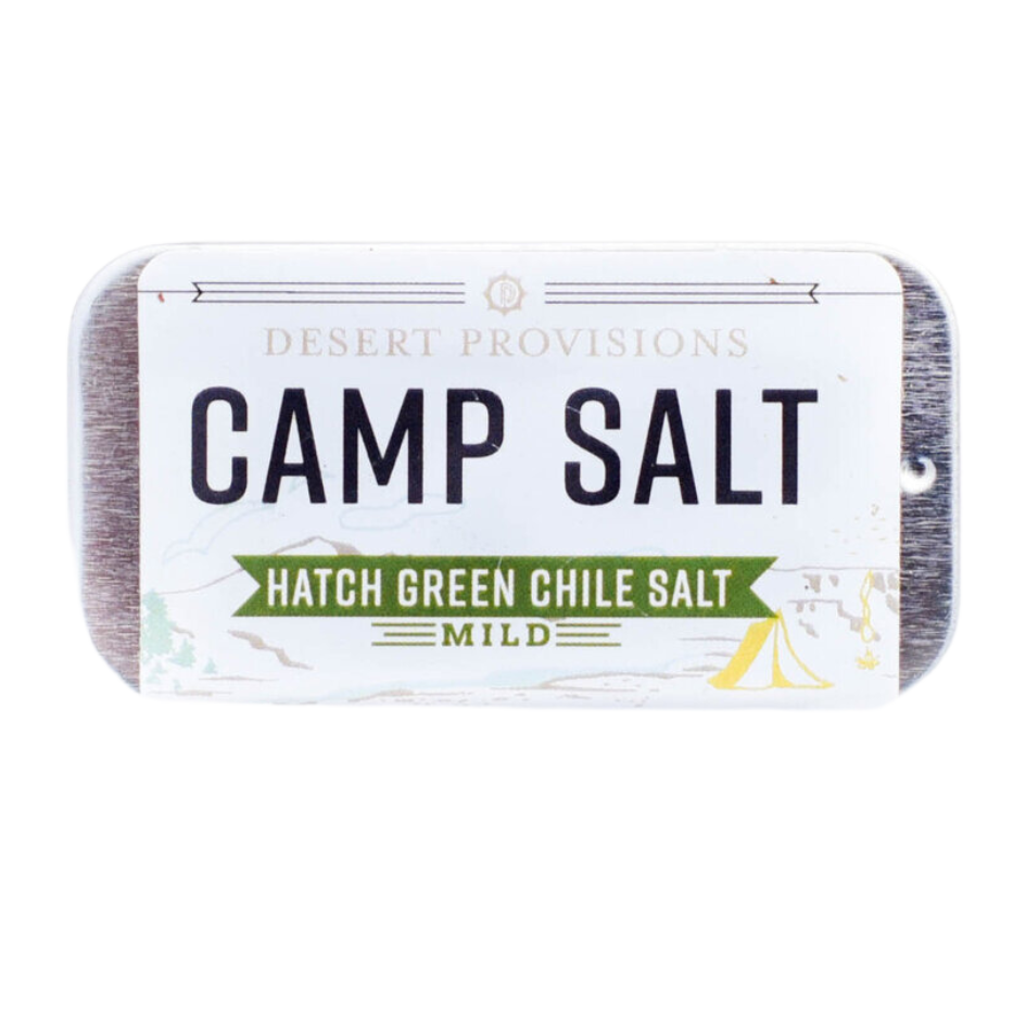 Desert Provisions Camp Salt Hatch Green Chile Salt Mild (0.3oz Tin)