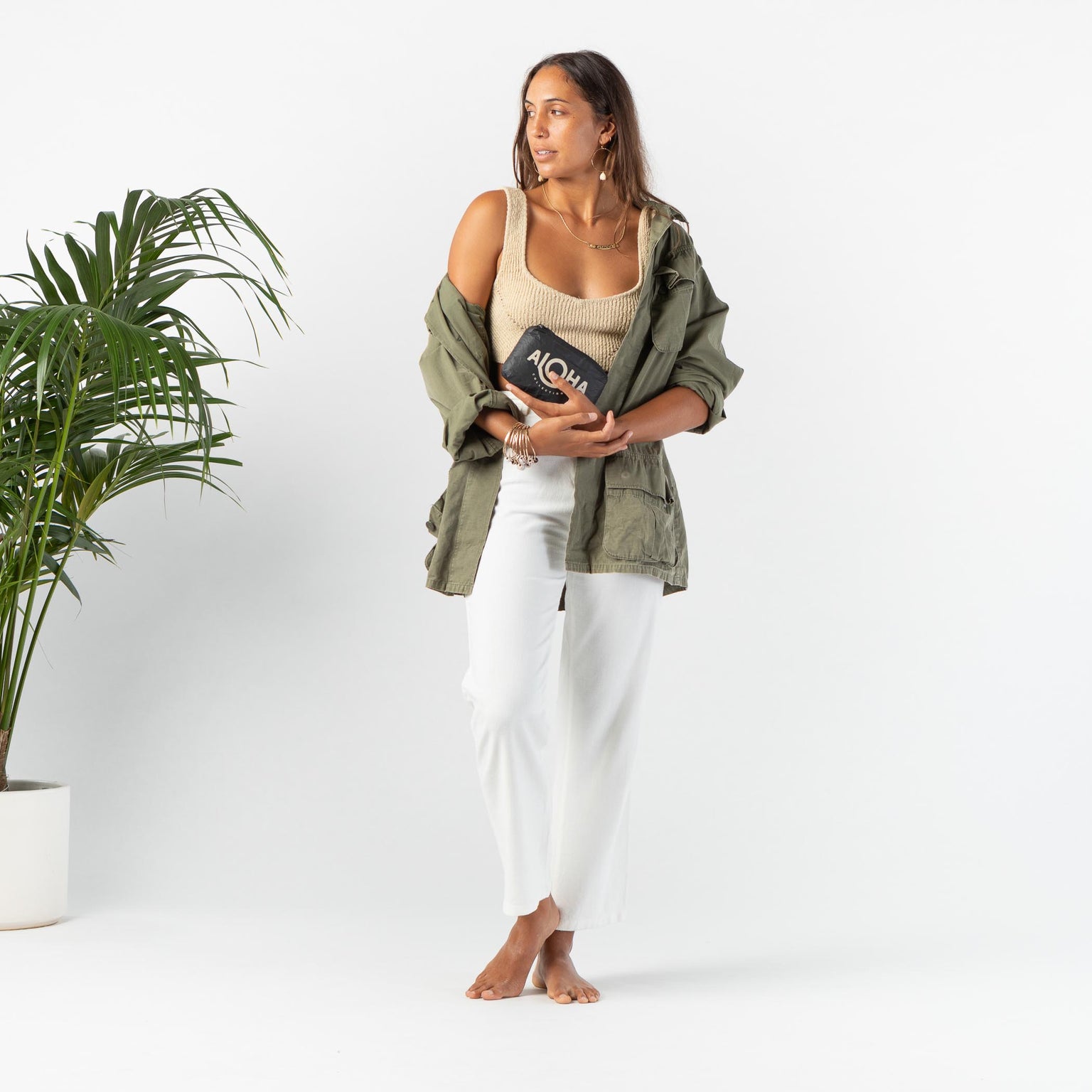 ALOHA Collection Small Pouch in Moon Shimmer – The Nomadik