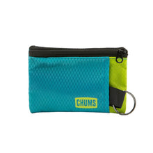 Load image into Gallery viewer, Chums Surfshorts Wallet - Solid - Blue/Green
